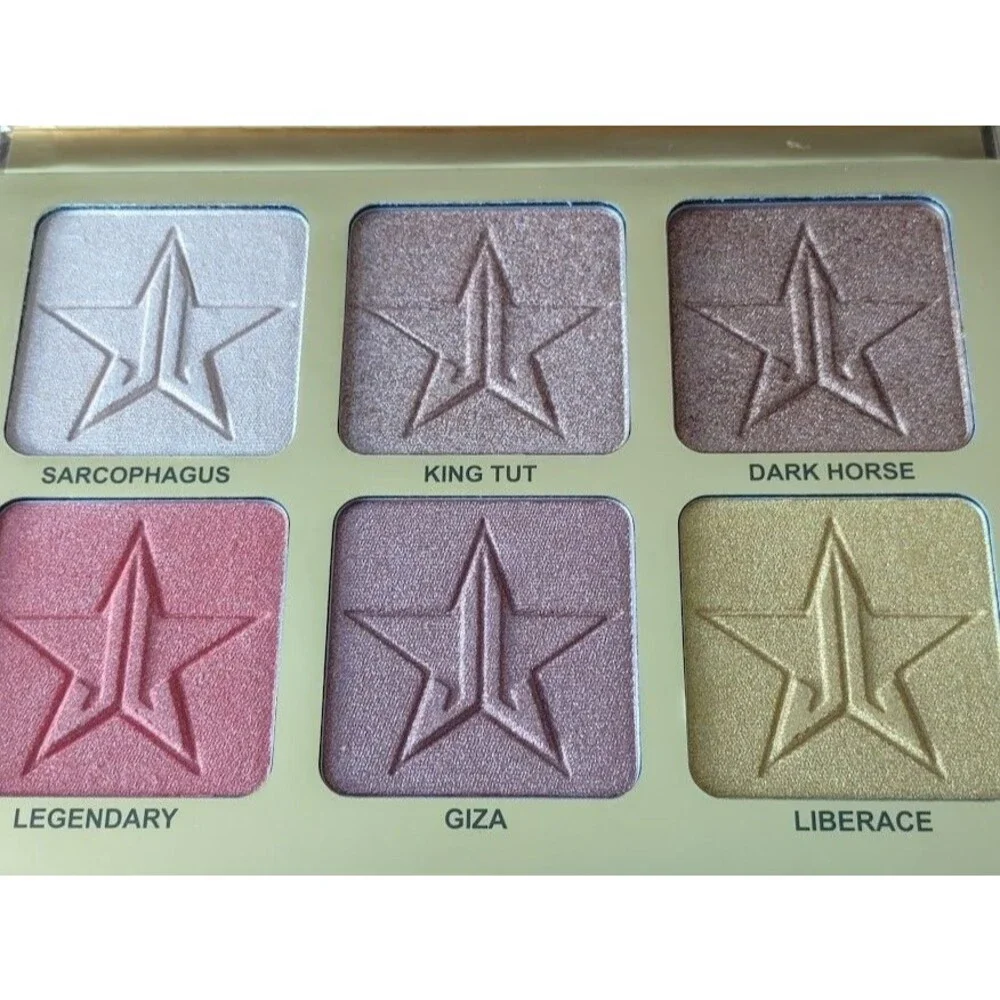Jeffree Star Cosmetics 24 Karat Skin Frost Pro Palette 6 Shades Highlighter BNIB